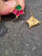 Jadau tops || 8 stones || 1 pair pack