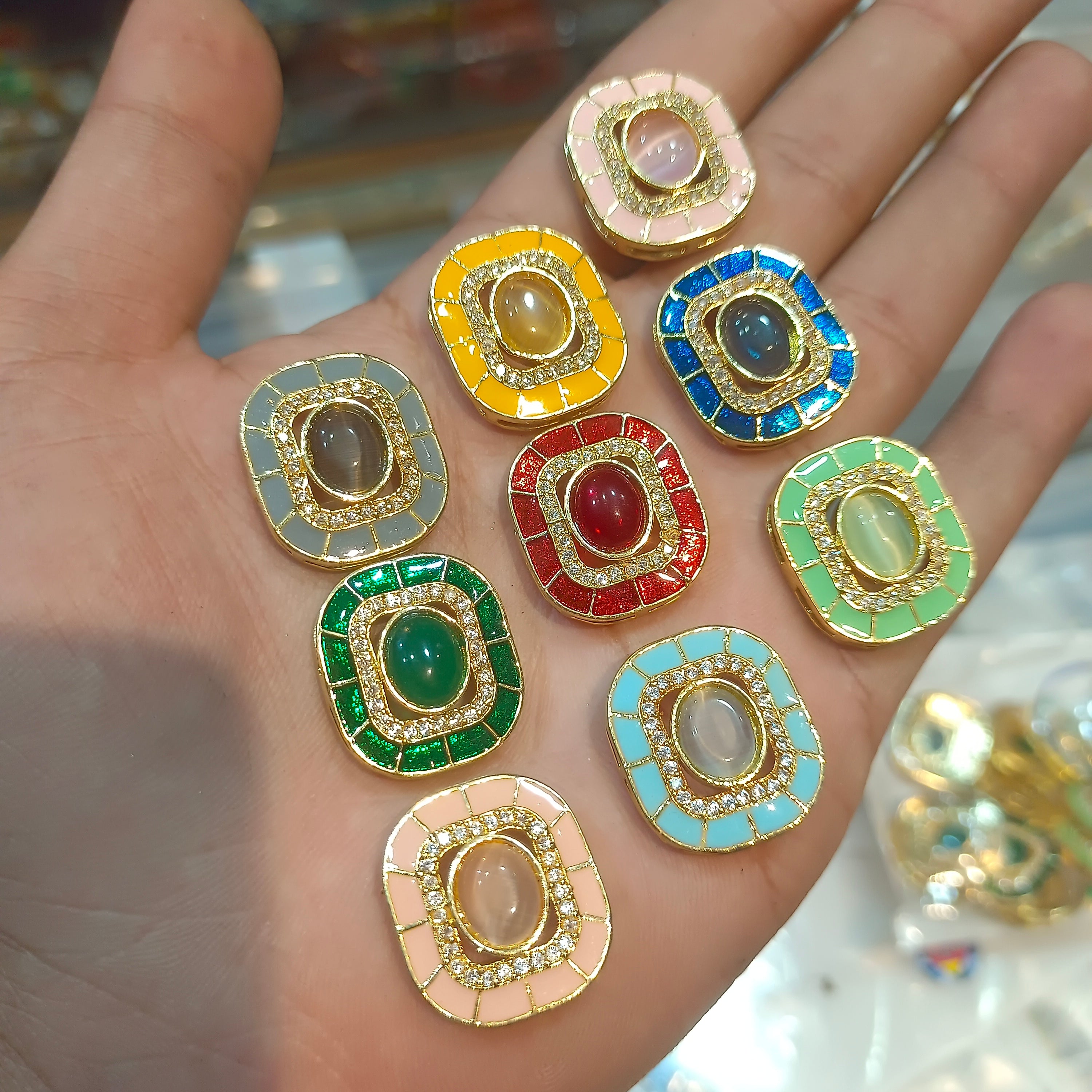 Premium monalisa kundan