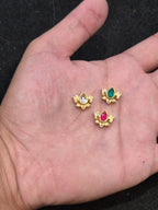 Meena kundan || 12 piece pack ||