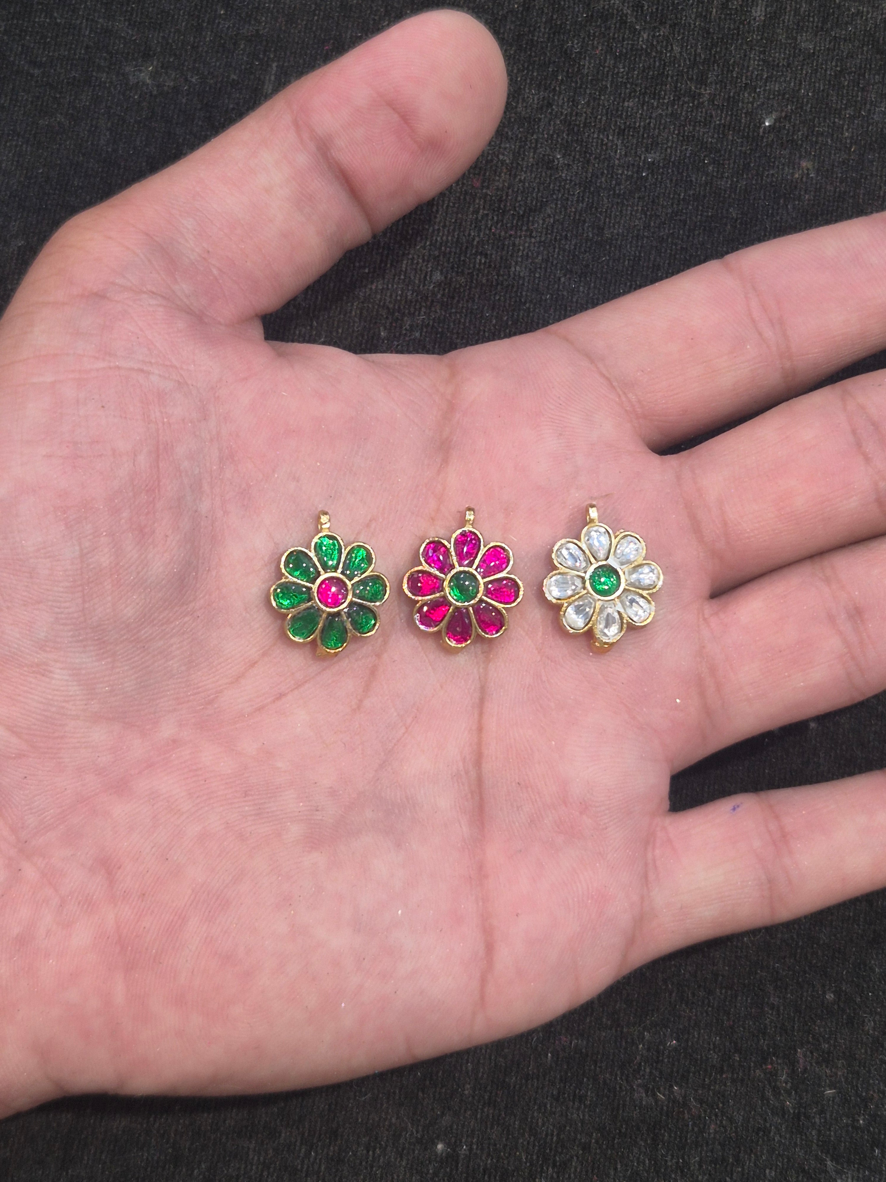 Jadau kundan || 9 stones ||