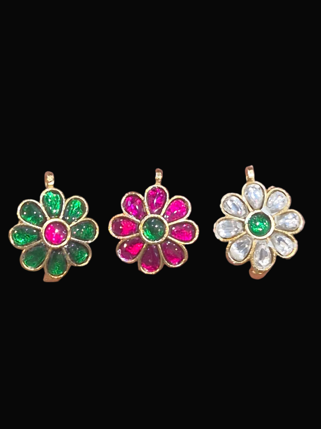 Jadau kundan || 9 stones ||