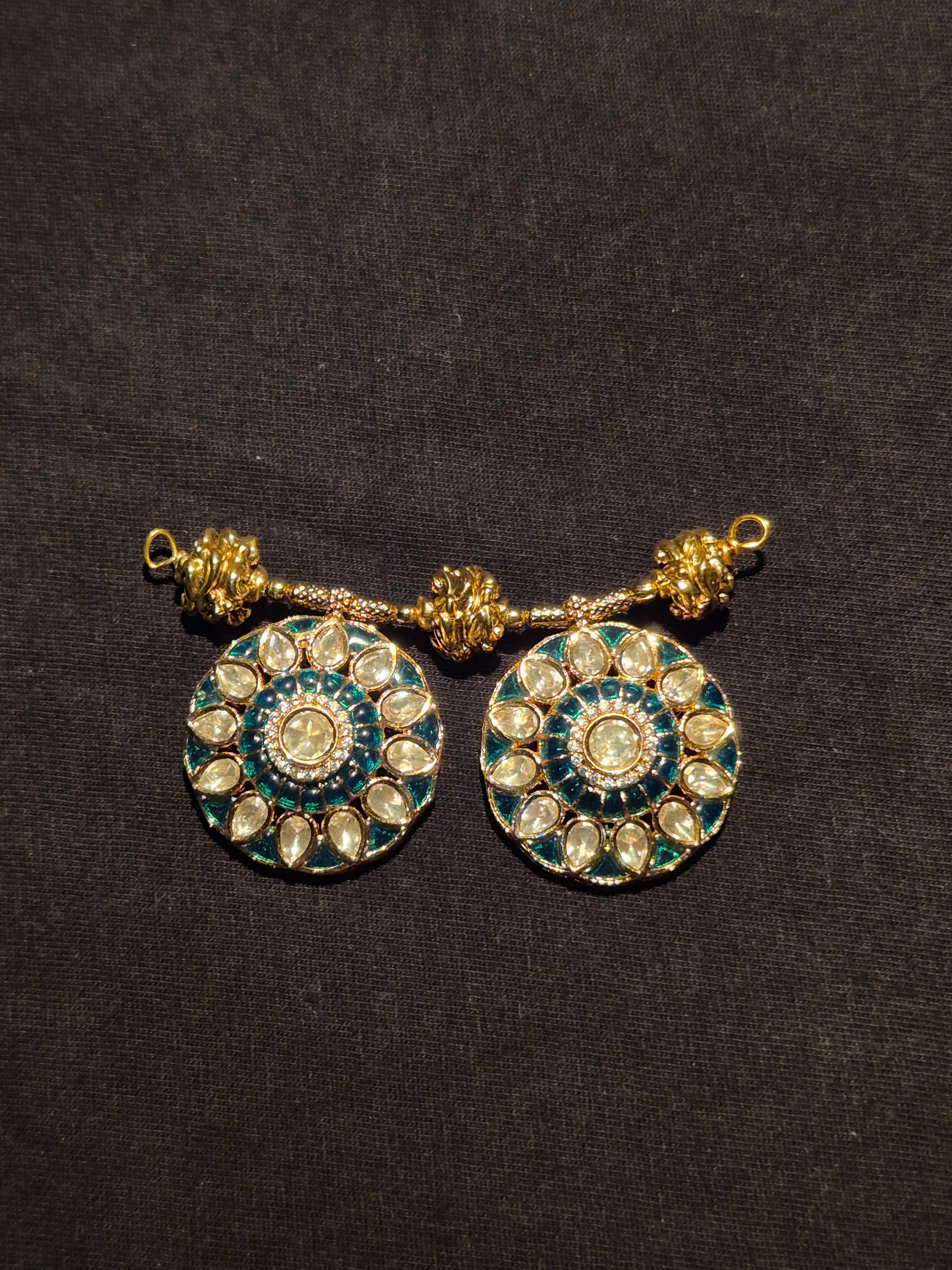 Polki mangalsutra || premium quality epoxy meena ||