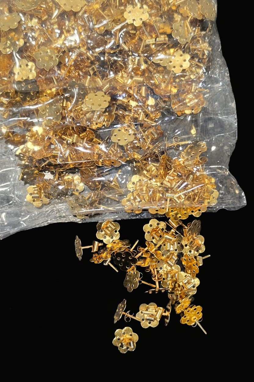 Earring base || 12 pairs and 144 pairs pack ||