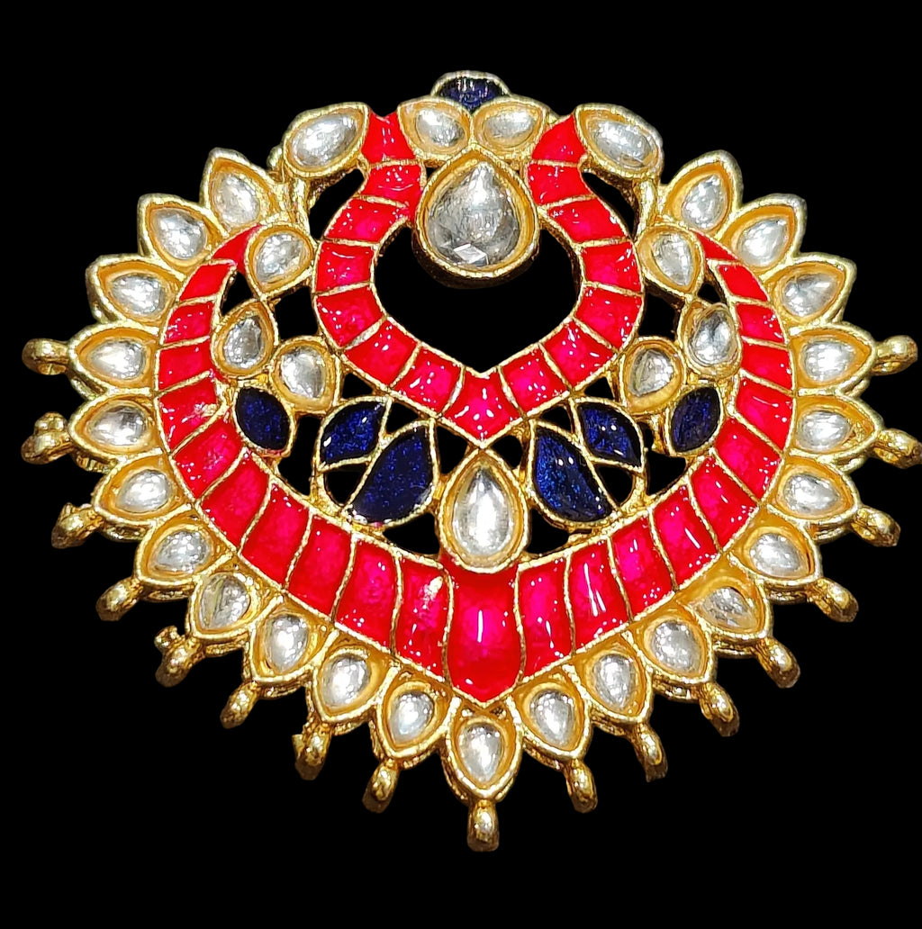 Meena kundan Pendant || Single piece packing