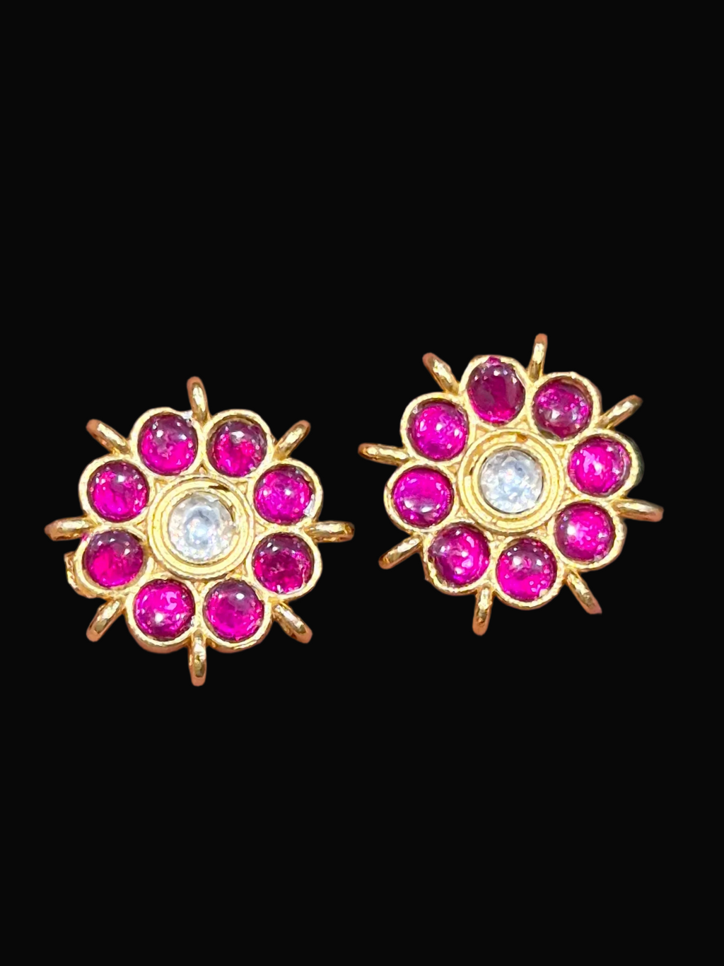 Jadau tops || 18 stones || 1 pair pack