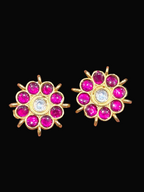 Jadau tops || 18 stones || 1 pair pack