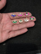 Jadau kundan || 4 stones ||