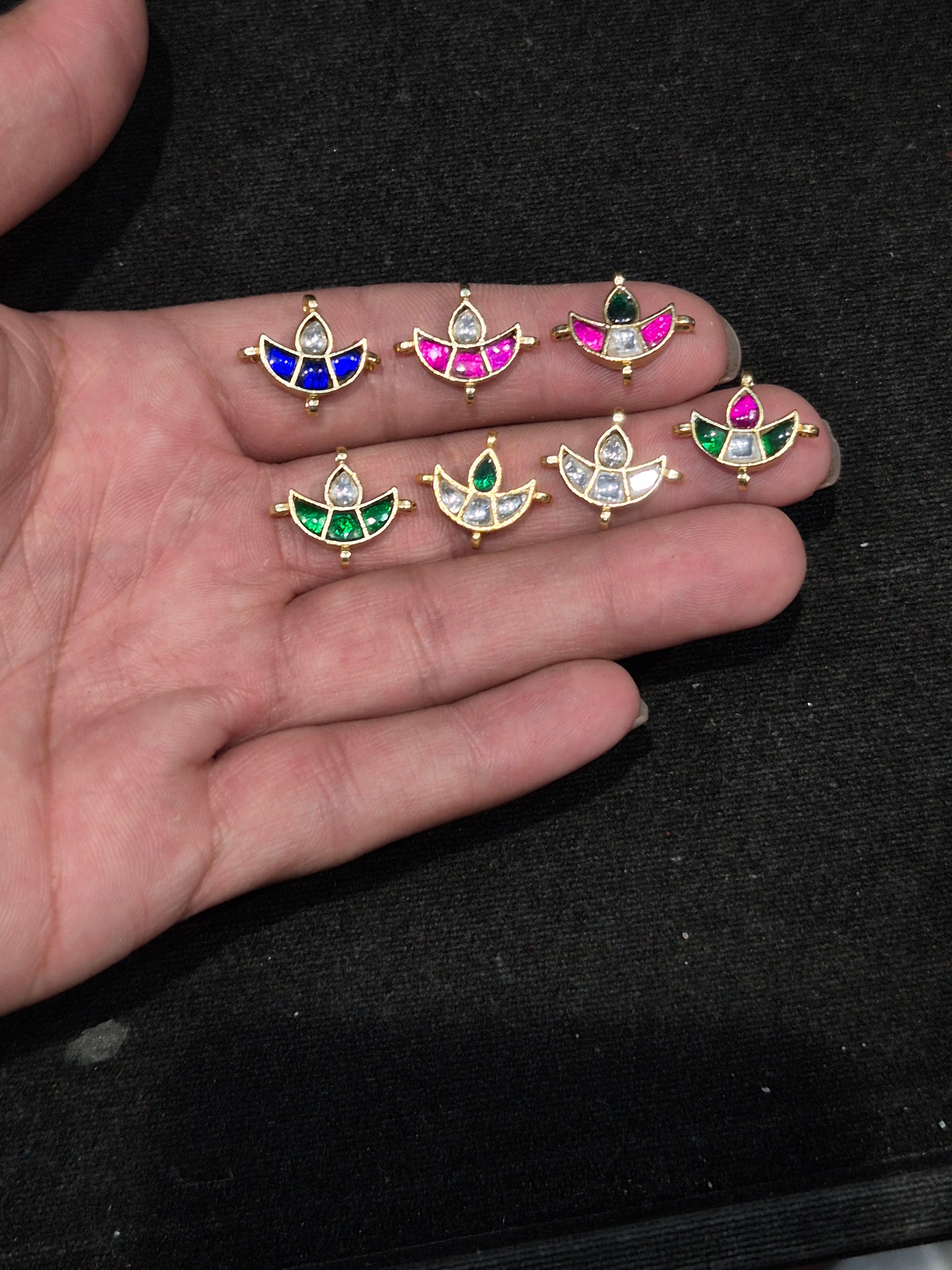 Jadau kundan || 4 stones ||