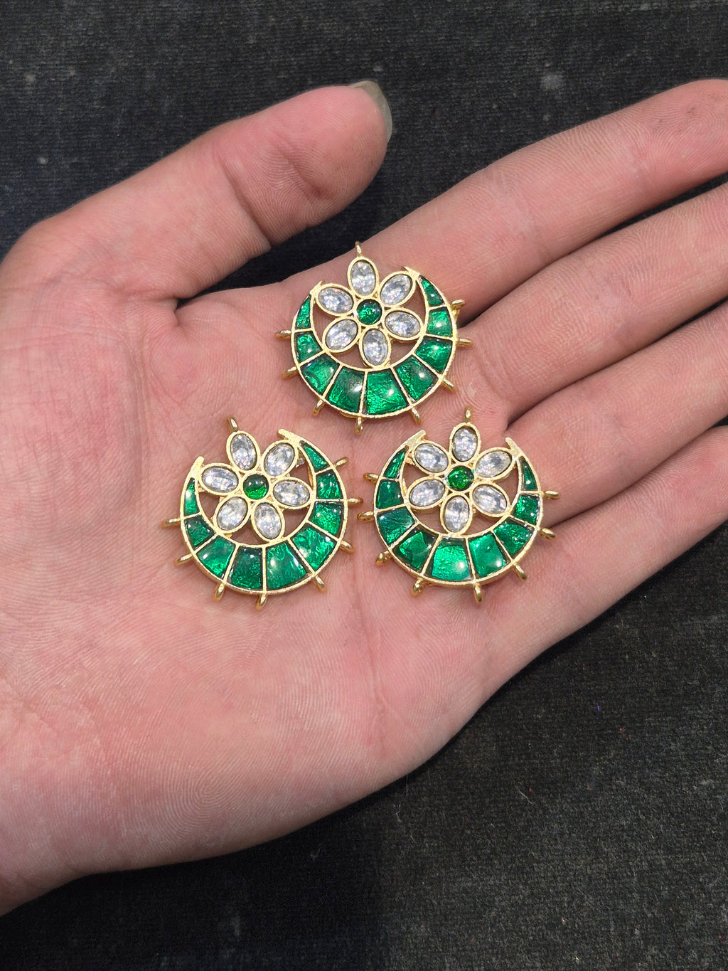 Jadau kundan || 16 stones ||