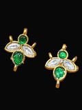 Jadau earcuffs || 8 stones || 1 pair pack