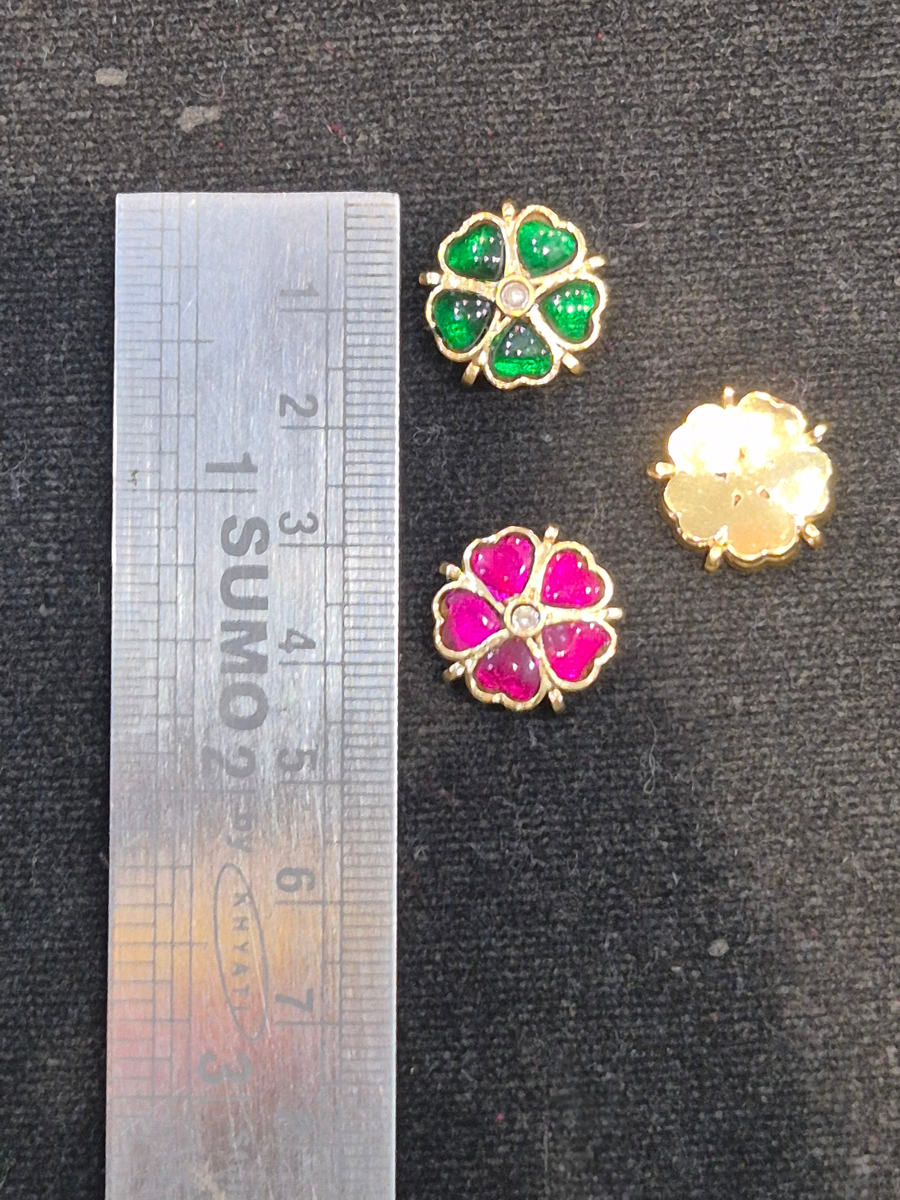 Jadau kundan || 6 stones ||