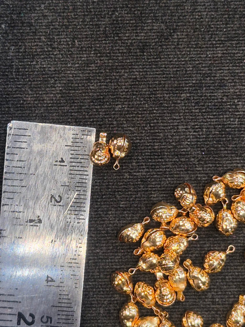 Brass base ghungroo || 50 piece pack and 500 piece pack ||