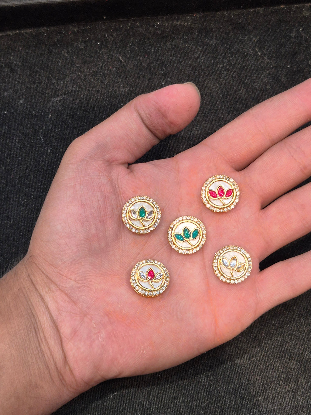 M.O.P kundan || 12 piece pack ||