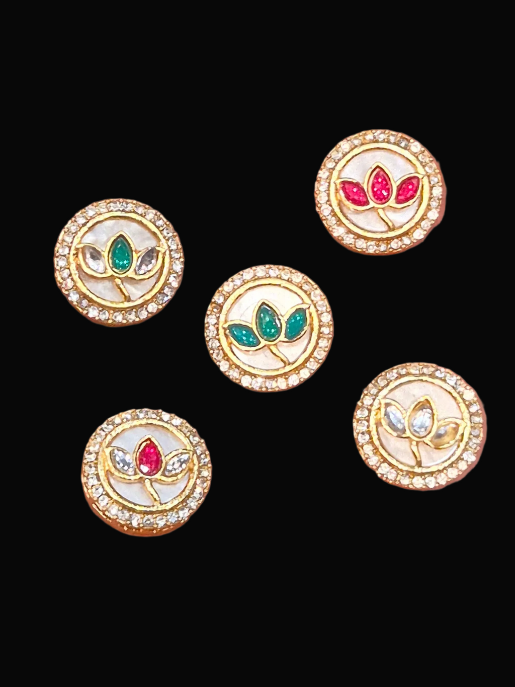 M.O.P kundan || 12 piece pack ||