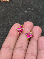 Jadau earcufs  || 8 stones || 1 pair pack