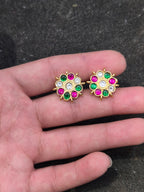 Jadau tops || 18 stones || 1 pair pack