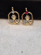 Antitarnish Rose charm || 6 piece pack ||