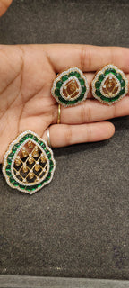 Pendant earing set || 1 set packing