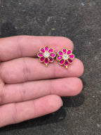 Jadau tops || 18 stones || 1 pair pack