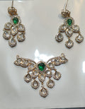 Polki Pendant earring set || 1 set packing