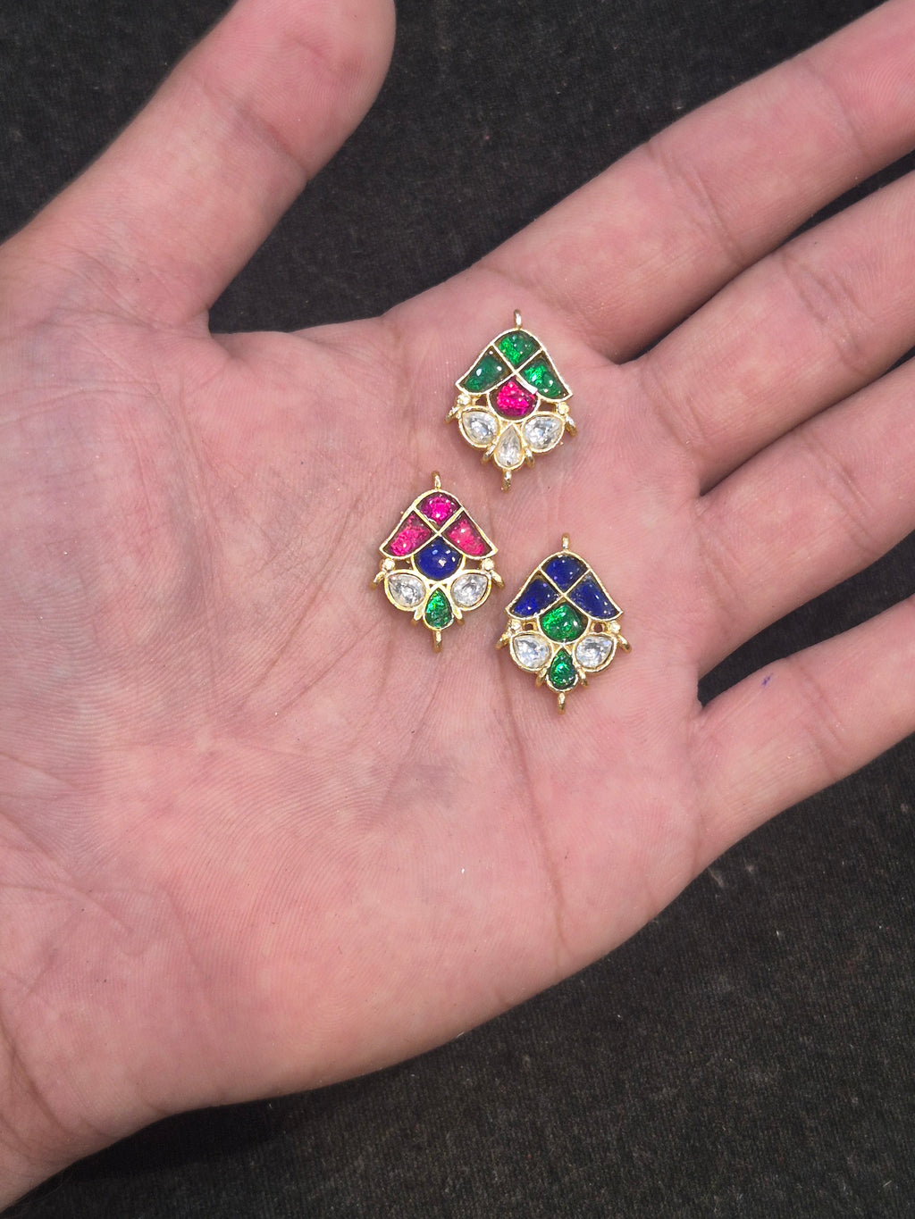 Jadau kundan || 7 stones ||