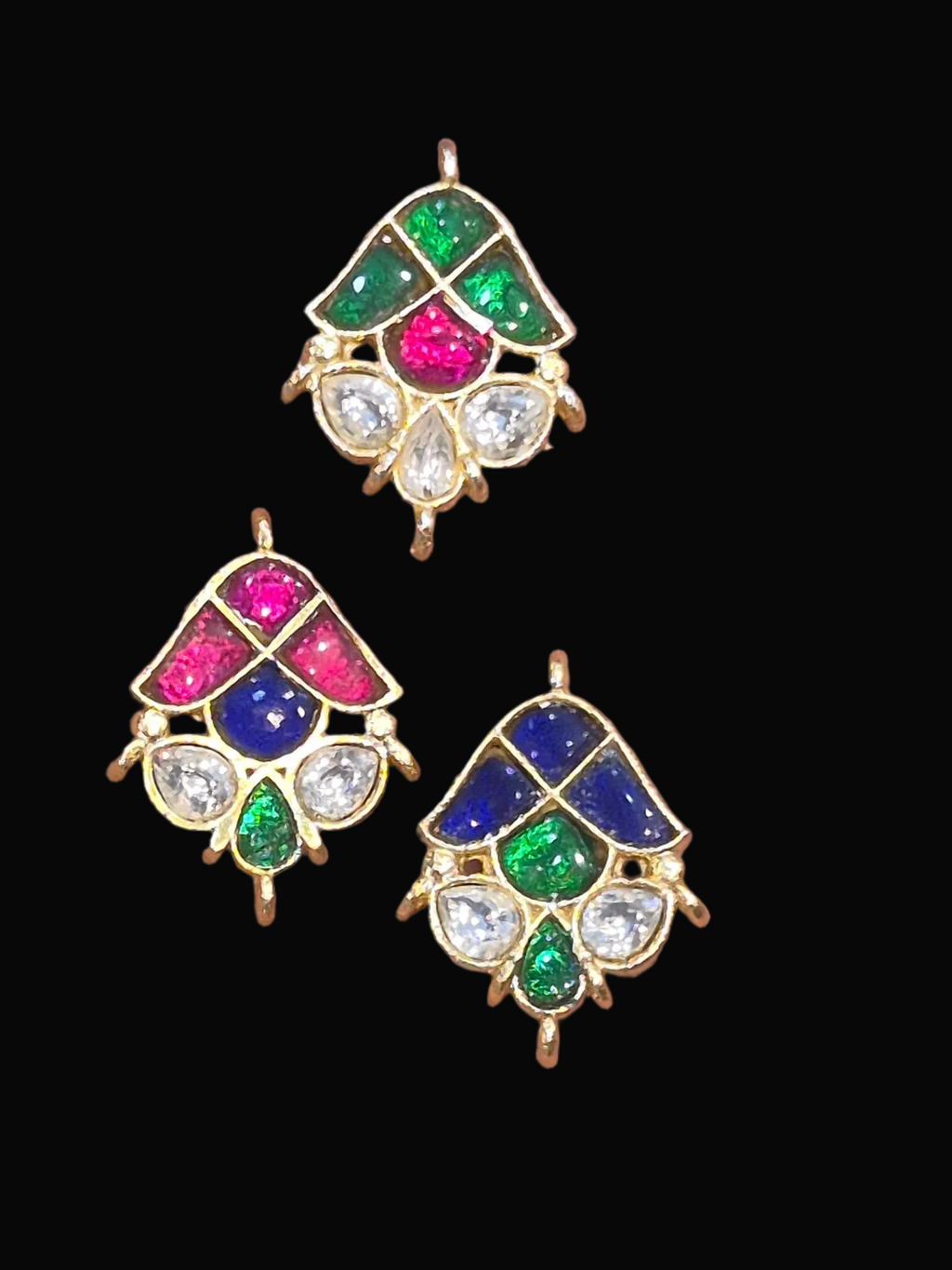 Jadau kundan || 7 stones ||