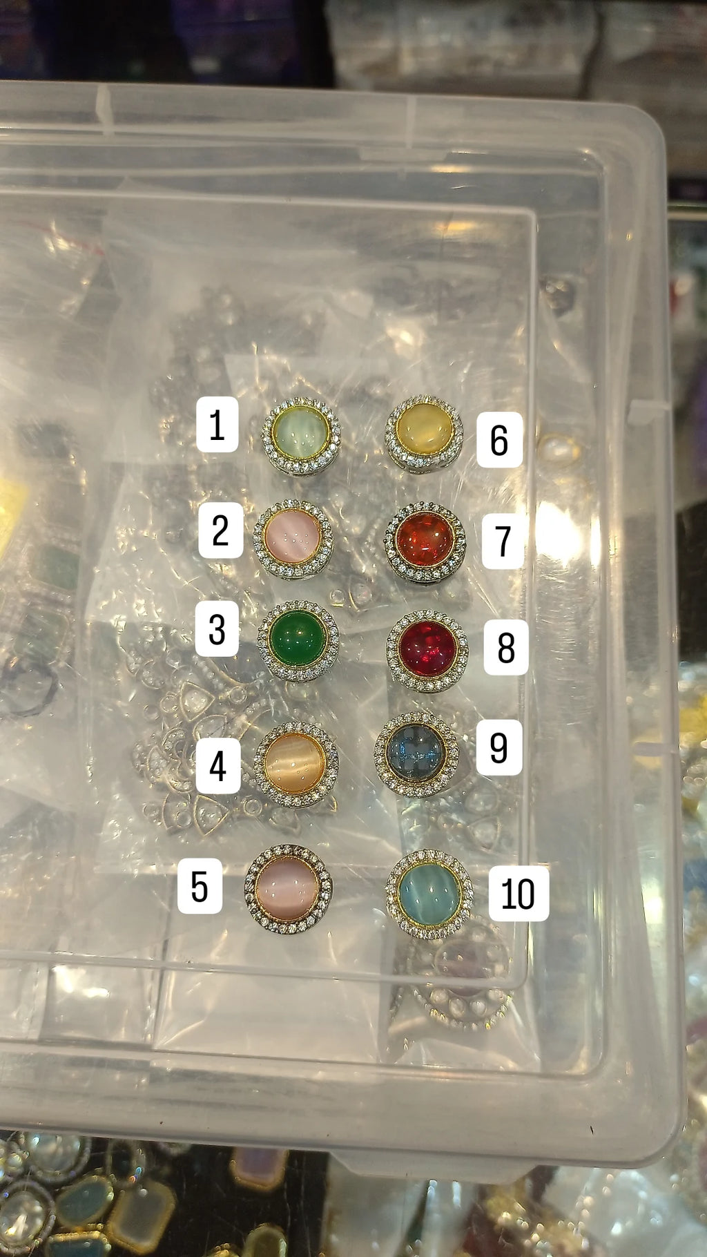 Premium monalisa kundan