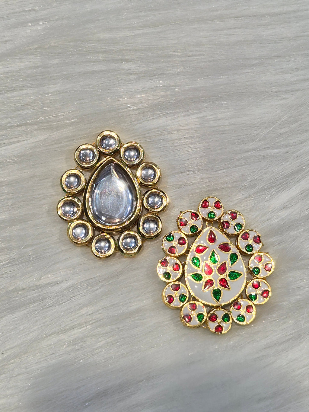 Meena kundan || 1 piece and 3 piece pack ||