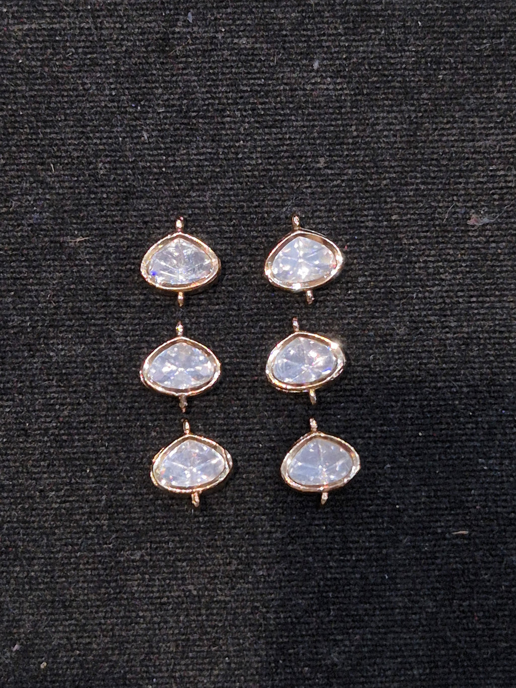 Polki stones || 6 piece and 12 piece pack ||