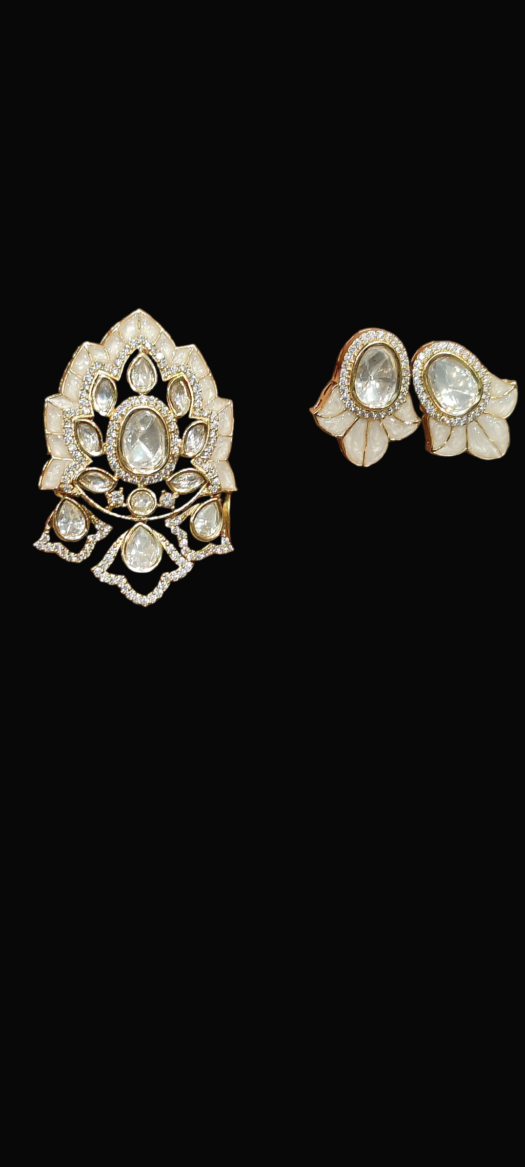 Pendant earring set || 1 set packing
