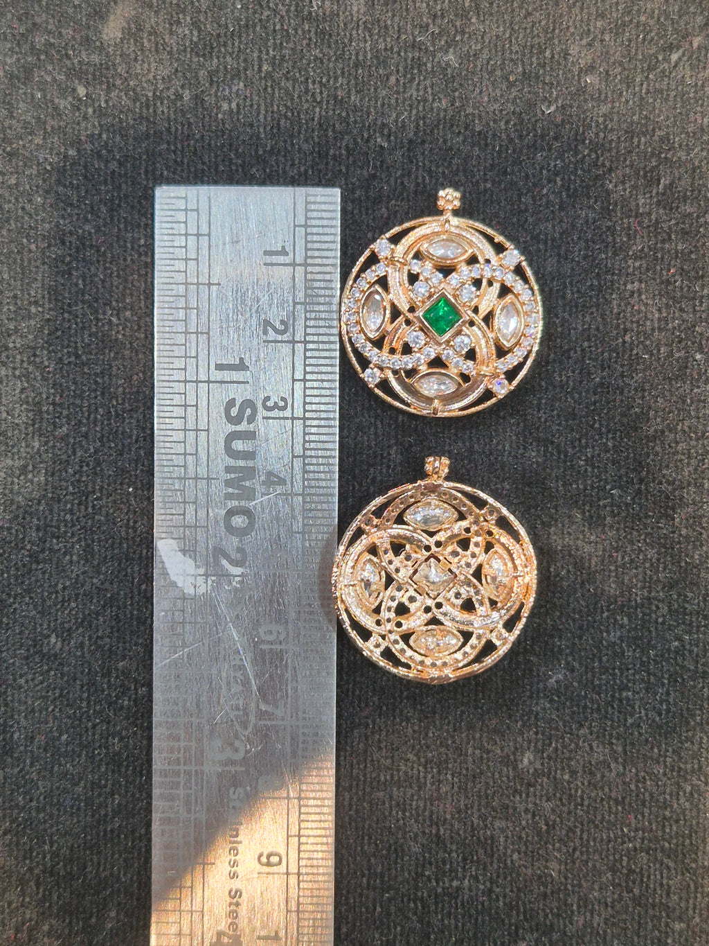 Polki pendant || 1 piece and 6 piece pack ||