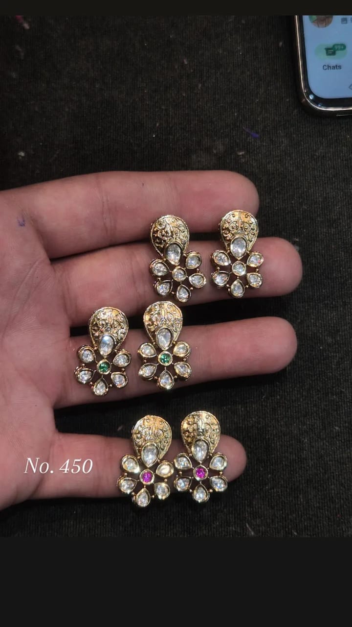 Victorian mangalsutra earings