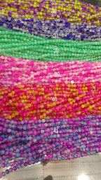 Crackle beads 8mm || 95+ beads ||