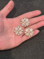 Polki pendants || 1 piece and 6 piece pack ||