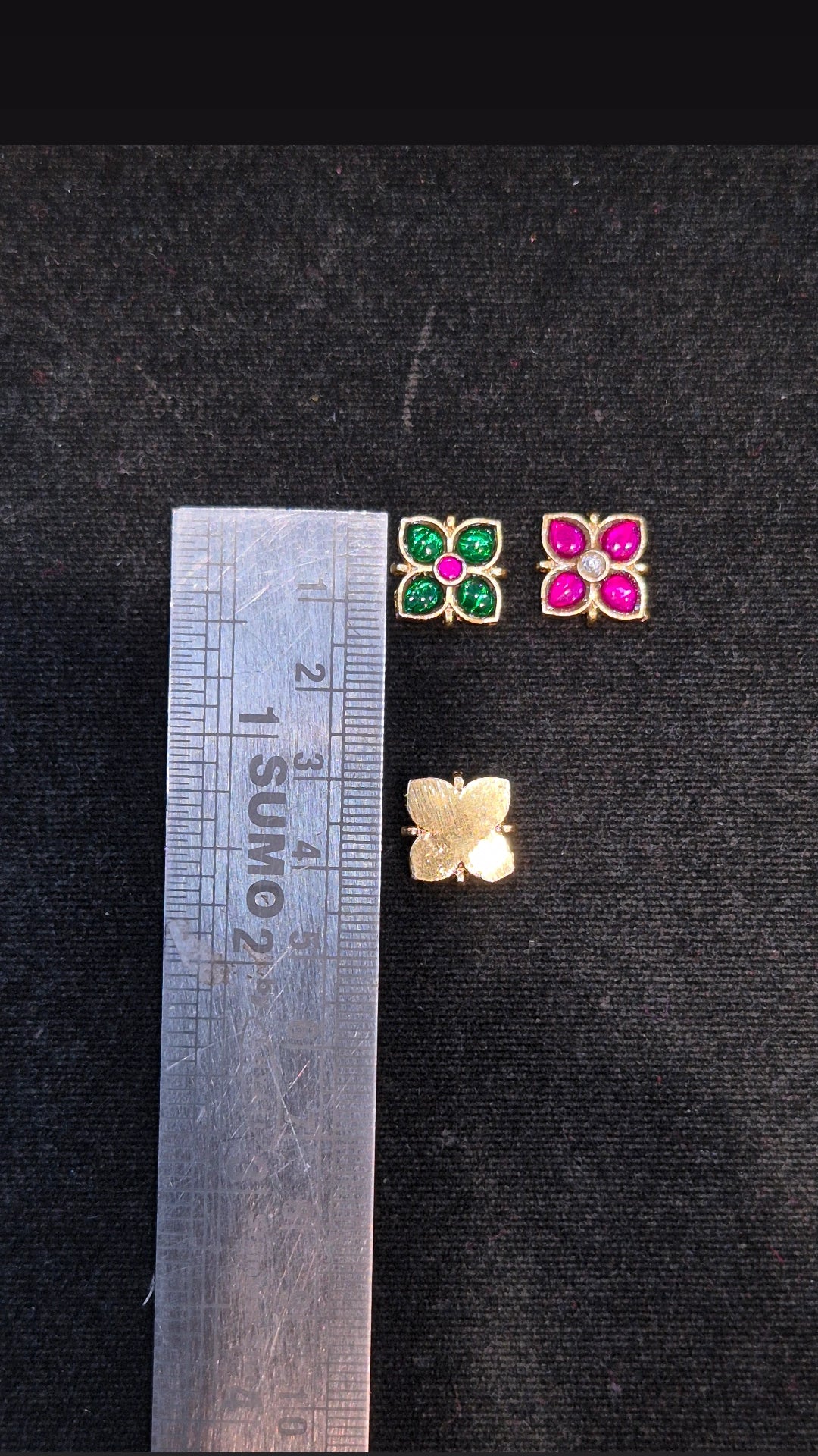 Jadau kundan || 5 stones ||