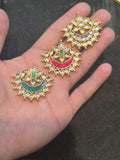 Meena kundan chand 6||piece pack||