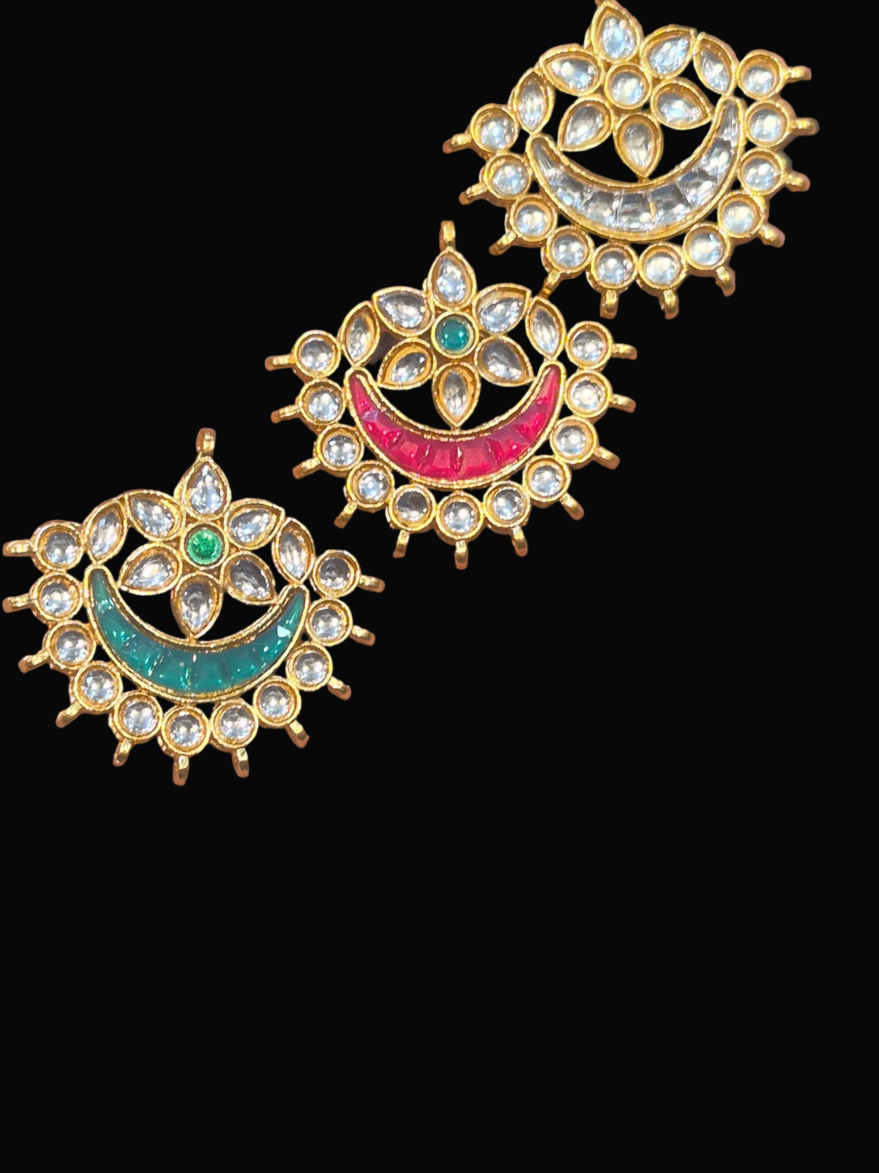 Meena kundan chand 6||piece pack||