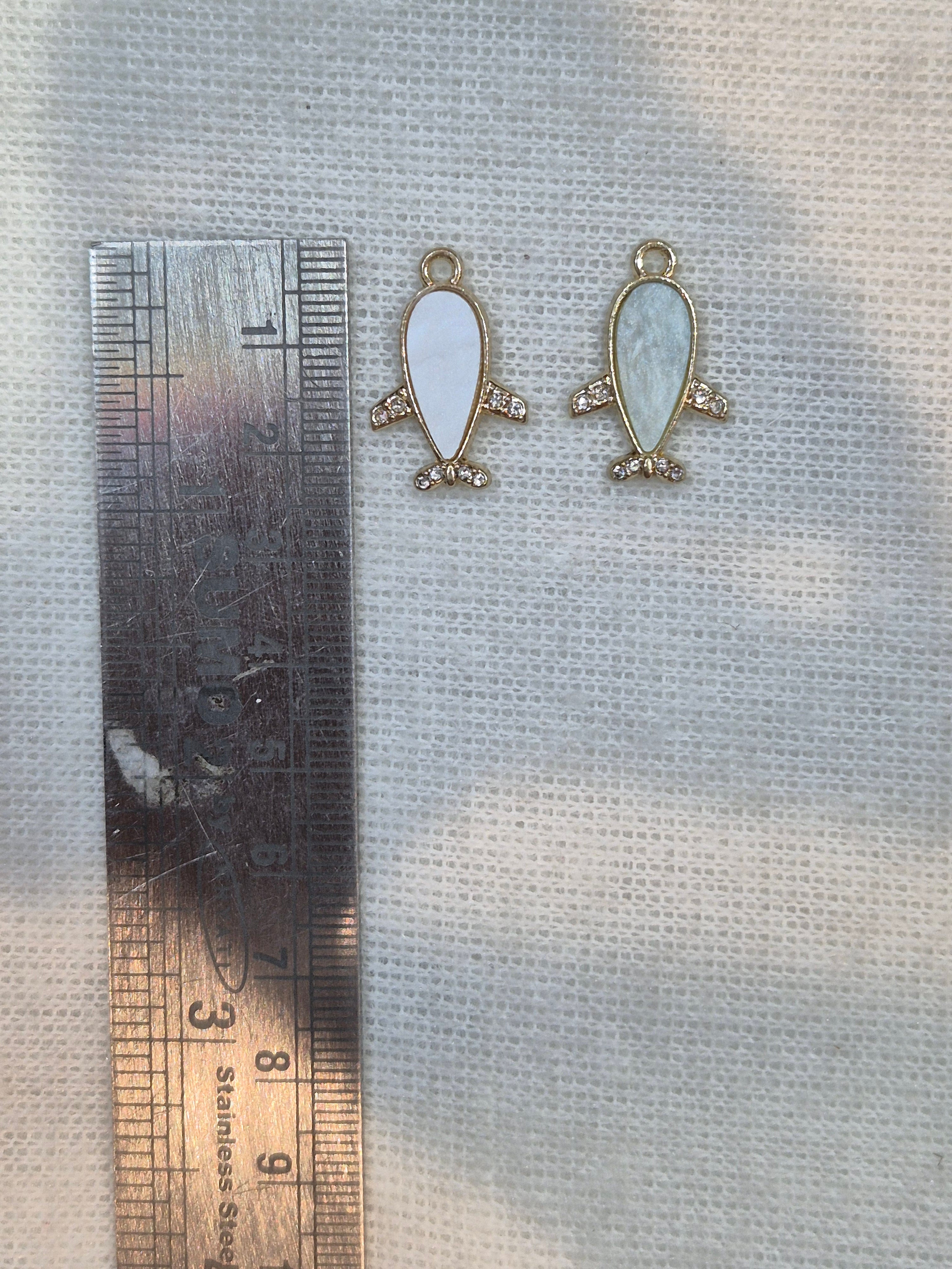 Mop airplane charm || 6 piece pack ||