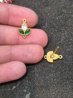 Jadau tops || 6 stones || 1 pair pack