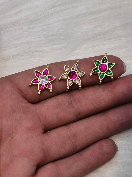 Jadau kundan || 7 stones ||