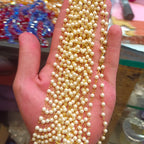 4mm moti chain / ganthan mala || 1 bunch = 4.5 metre approx || 1 bunch - 10 bunch pack || raw materials ||