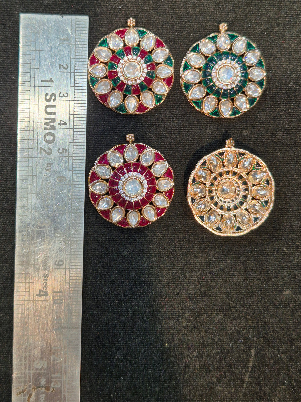 Polki pendants || 1 piece pack ||