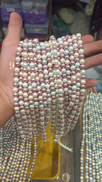 Real Shell pearls 8mm || 16 colour || 1line pack ||