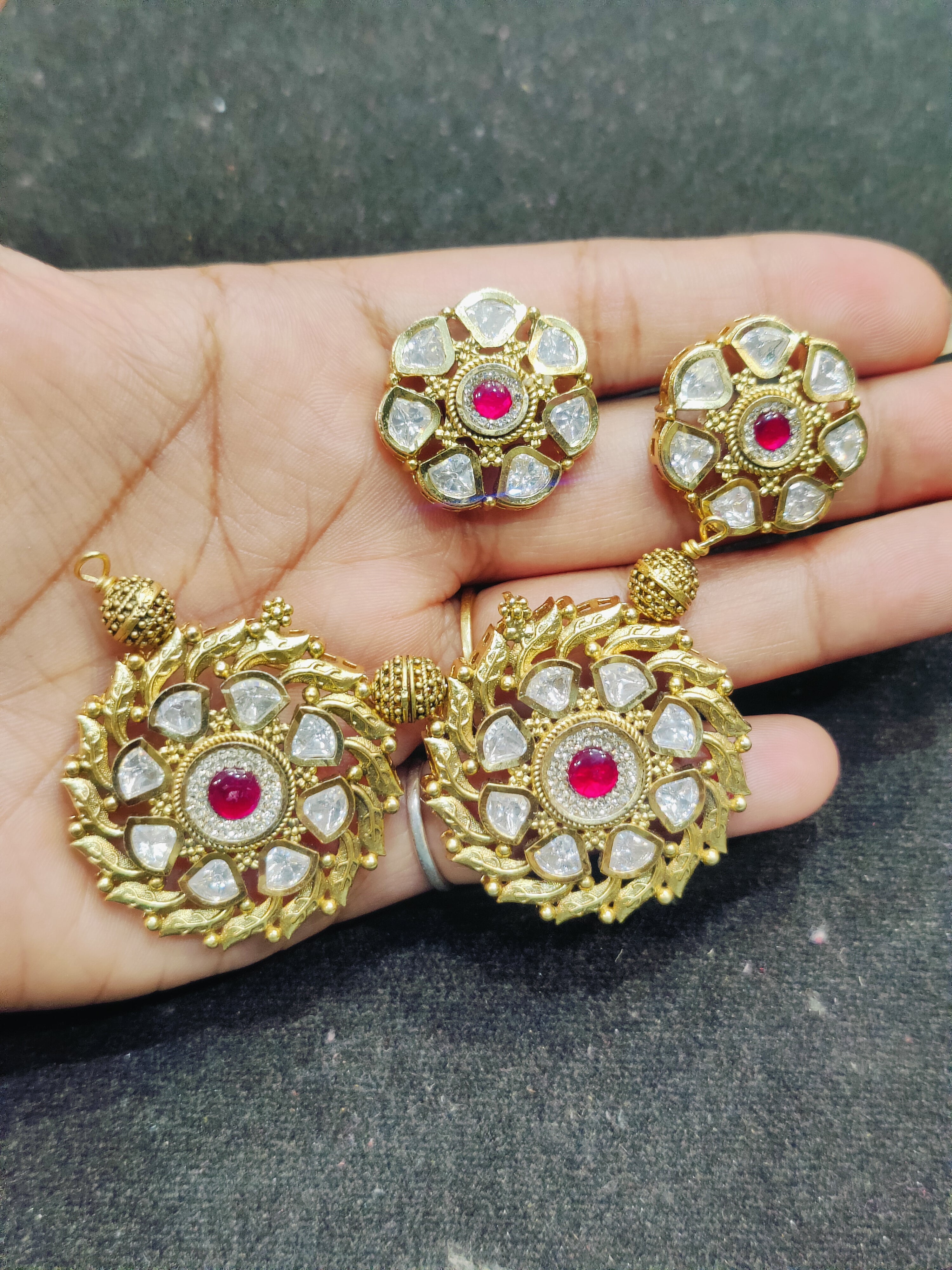 Rajwadi mangalsutra|| 1 set packing