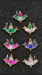 Jadau kundan || 4 stones ||