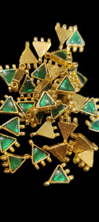 Single Stone Jadau Kundan|| 12 piece packing & 100 piece packing