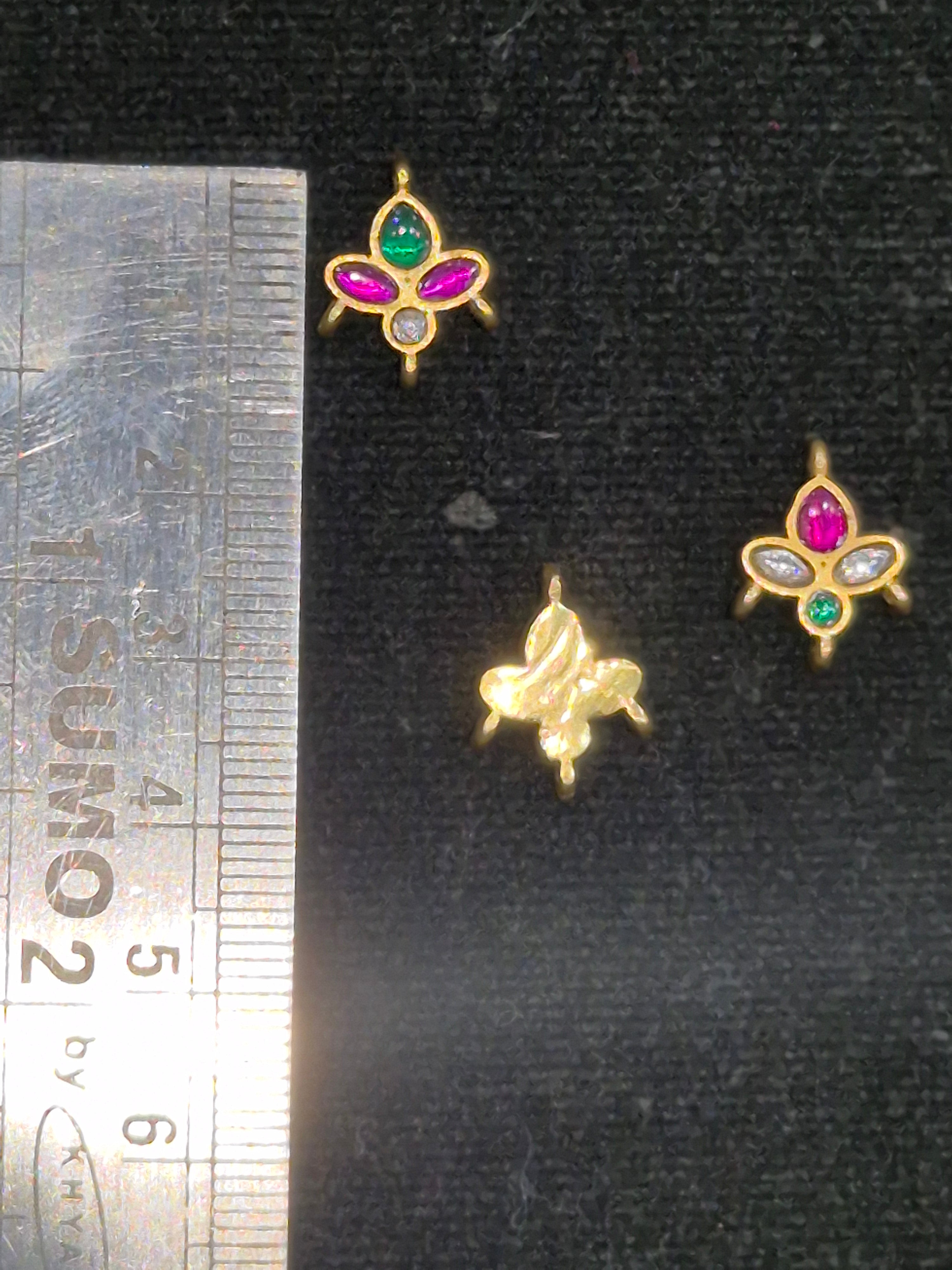 Jadau kundan || 4 stones ||