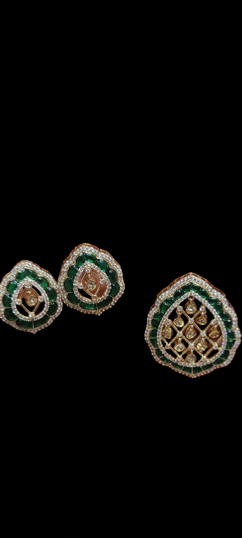 Pendant earing set || 1 set packing