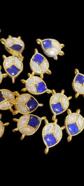 Single Stone Jadau Kundan|| 12 piece packing & 100 piece packing