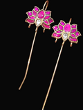 Jadau lotus bugadi || 1 pair pack ||